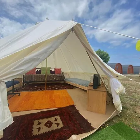 Tienda Bell 4 Personas - Camping Playa De Tapia Luxury tent